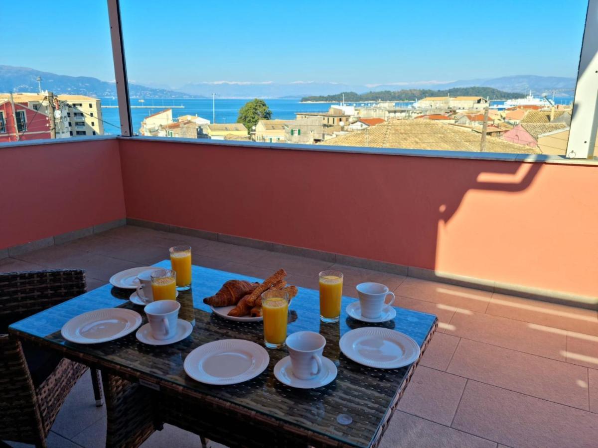 Seascape Elegant Apartment Corfu (city) Exterior foto